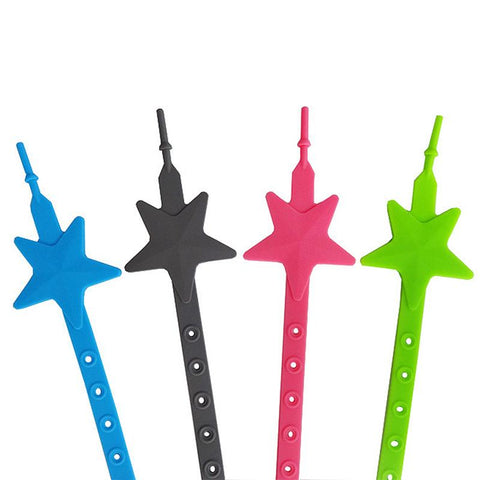 Baby Accessories Star Pacifier Chain Strap Silicone Stroller Hook Toy-TB00739-Veeddydropshipping