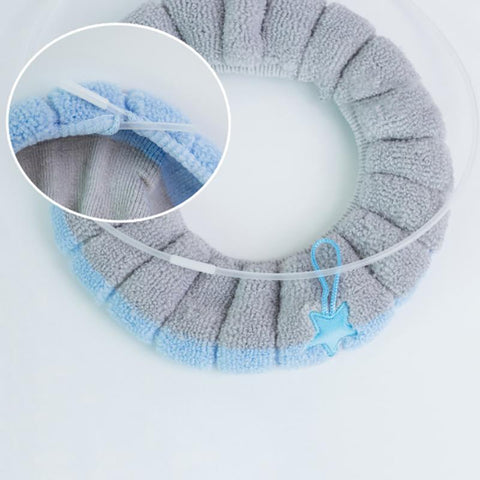 Bathroom Toilet Seat Cover Washable Mat Cover Pad-HA01040-Veeddydropshipping