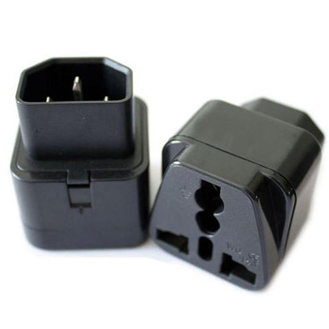 2pcs International Computer Plug Adapter IEC 320 C13 to C14 Power Outlet PDU Plug -CE00236-Veeddydropshipping