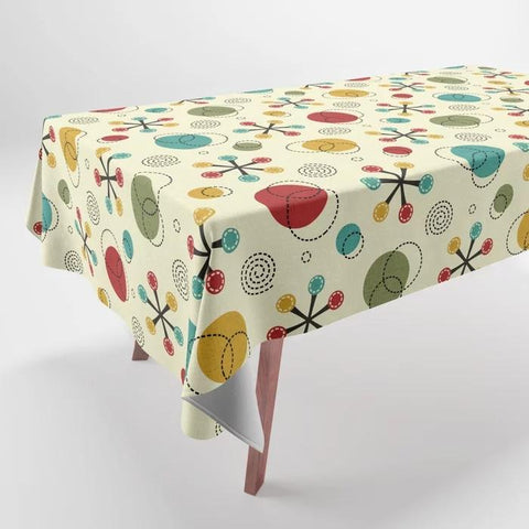 Tablecloth Model Retro Waterproof dining table-HA00412-Veeddydropshipping