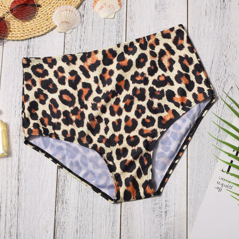 Bikini 2023 Women High Waisted Bikini Swim Pants Shorts Bottom Swimsuit Swimwear -OS00286-Veeddydropshipping