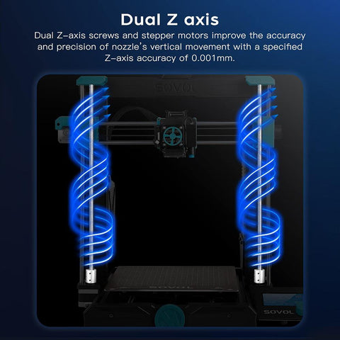 3D printer all metal hot end planetary double gear direct drive 25 point automatic leveling-Veeddydropshipping