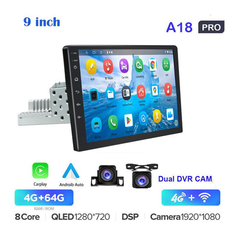 Android 11 1 Din Radio Stereo Car Multimedia Video Player For Carplay-AM00532-Veeddydropshipping
