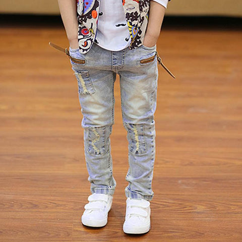 IENENS 5-13Y Kids Boys Clothes Skinny Jeans Classic Pants Children-TB01248-Veeddydropshipping