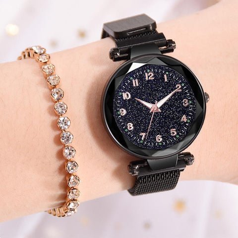 Luxury Women Watches Starry Sky Female Clock Quartz Wristwatch -JW01093-Veeddydropshipping