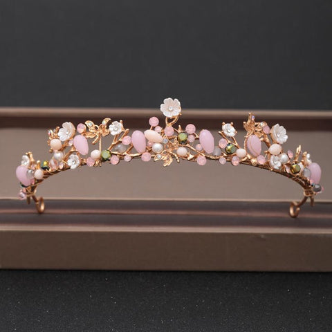 Wedding Crown Hair Jewelry Bridal Headpiece Hair Accessories -JW00461-Veeddydropshipping