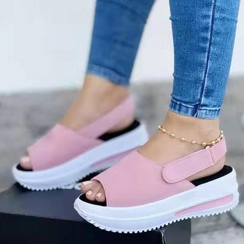 Women&#39;s Sandals Slip On Retro Ladies Shoes Slipper Beach-BS00873-Veeddydropshipping