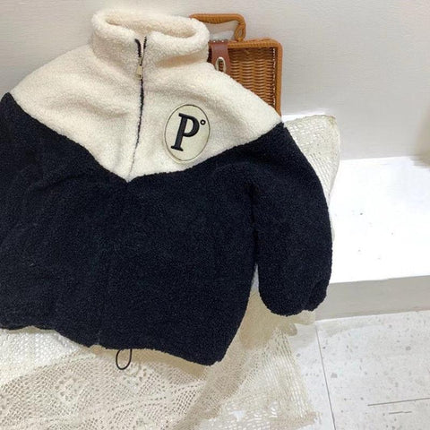 Baby Kids Children Girls Boys Winter Thick Warm Fleece Coat-Veeddydropshipping