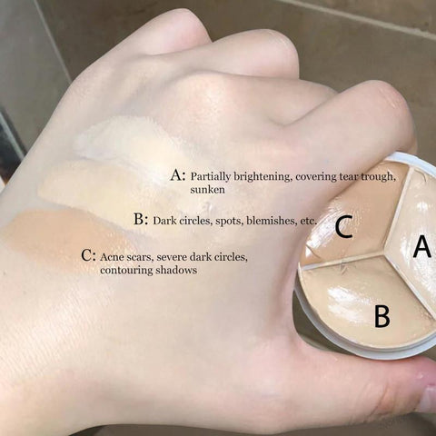 Concealer Palette Cream Texture Covers Acne Marks-BH00687-Veeddydropshipping