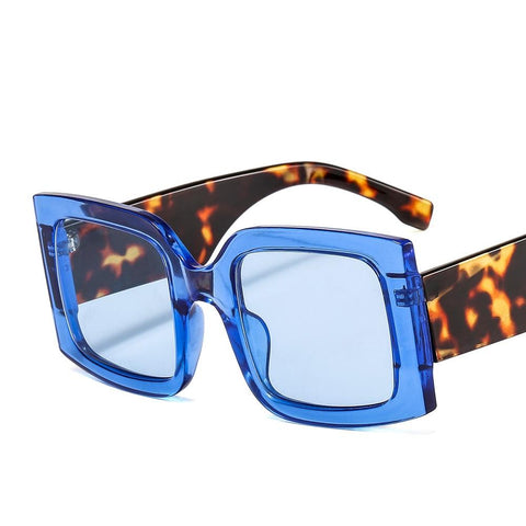 Oversized Square Sunglasses Vintage Designer Women-WF01318-Veeddydropshipping