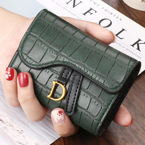 PU Letter Wallet Multi-Card Card Holder Small Multi-functional-BS00604-Veeddydropshipping