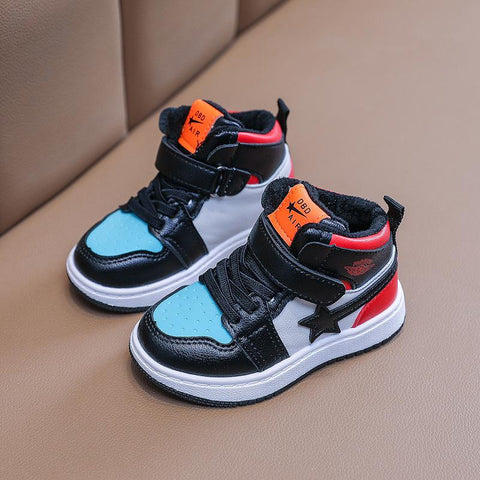 Children Cashmere Shoes Autumn Winter New Boys Girls Cotton-TB00133-Veeddydropshipping