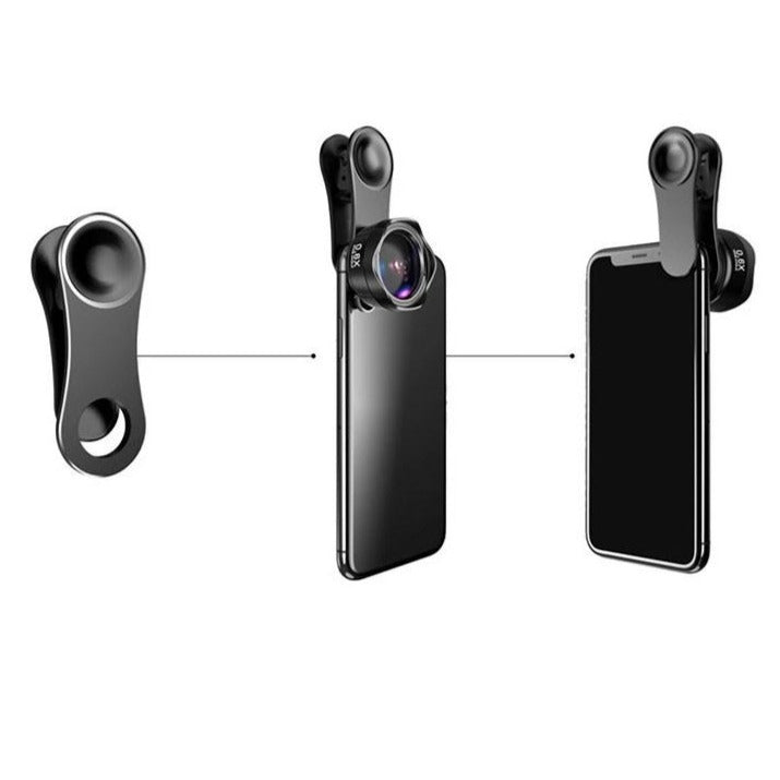 HD Phone Lens 0.6X Non-distorted Wide Angle Kit-Veeddydropshipping