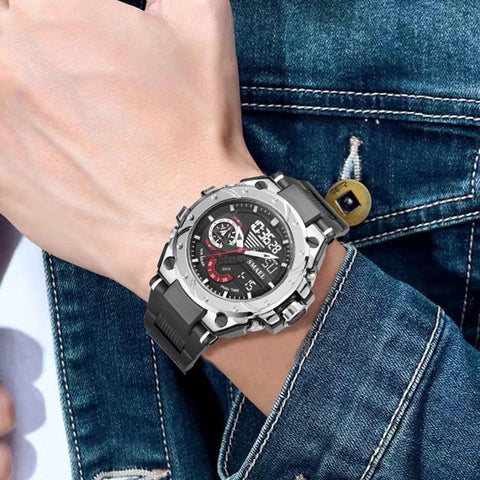 Sports Watches Waterproof Army Blue Stopwatch Display -JW00779-Veeddydropshipping