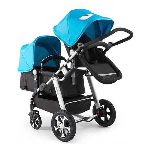 New Twins baby stroller 2 in 1,travel baby carriage, Newborn Pram-TB00381-Veeddydropshipping