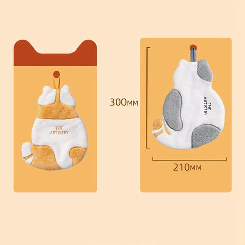 Cat Hand Super Absorbent Microfiber Kitchen Towel-HA00537-Veeddydropshipping