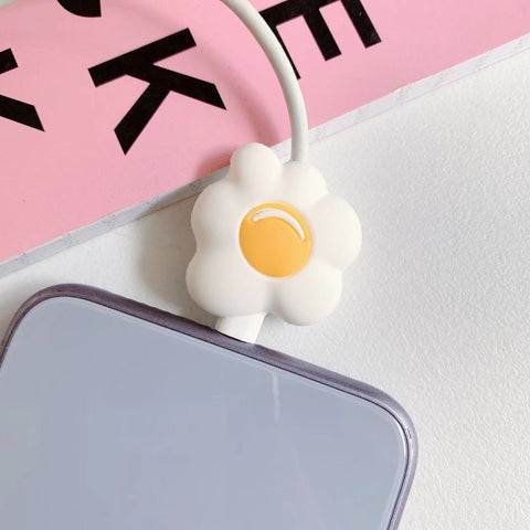 Cartoon Dinosaur Cable Protector Bite Organizer Food USB Charging Earphone Cable Buddy-PA00909-Veeddydropshipping