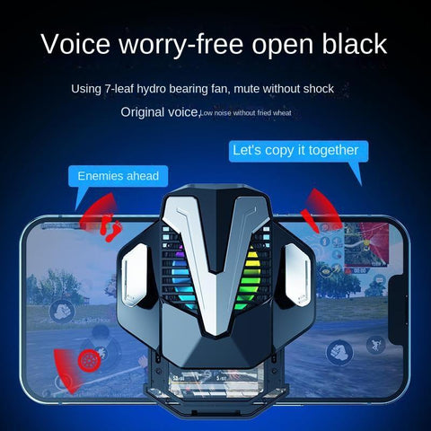 Cooling Fan Phone Mobile Phone Radiator PUBG button Turbo Hurricane Game Cooler Cell-PA00678-Veeddydropshipping