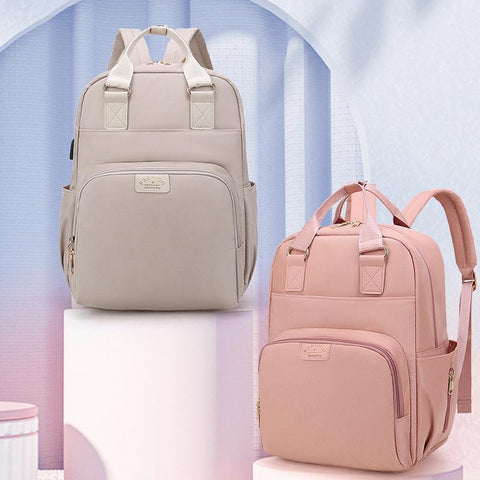 Mummy Bag Usb Diaper Bag Large Capacity Mom Baby Nappy Backpack-TB00187-Veeddydropshipping