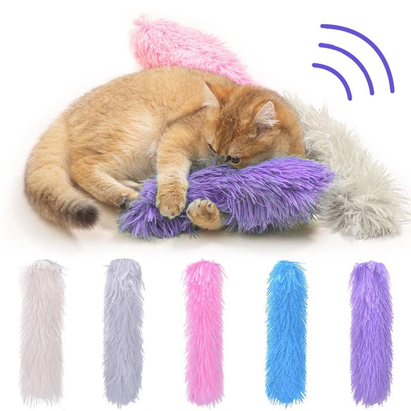 Self-hi Cat Chew Toy Strip Pillow Cat Teaser Toys-HA01982-Veeddydropshipping