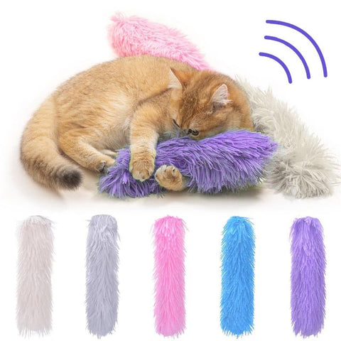 Self-hi Cat Chew Toy Strip Pillow Cat Teaser Toys-HA01982-Veeddydropshipping