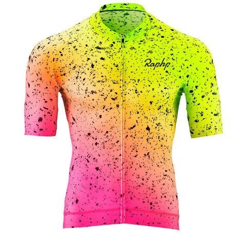 Colors Cycling Jersey Short Sleeve Men Summer Mountain Bike Clothing Racing-OS01163-Veeddydropshipping