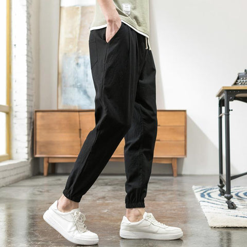Casual Pants Summer Loose Korean Style Tide-Veeddydropshipping
