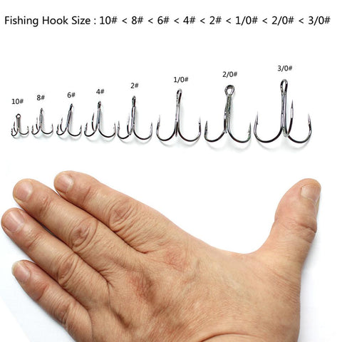 Treble 5pcs Black Fishing Hooks with Multicolor Feather Fly Fishing Tackle High -OS00430-Veeddydropshipping