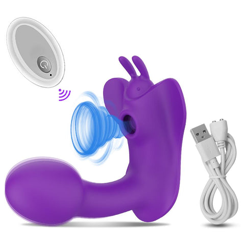 G Spot Sucking Bluetooth APP Dildo Vibrator Clit Sucker Clitoris Stimulator -BH01178-Veeddydropshipping