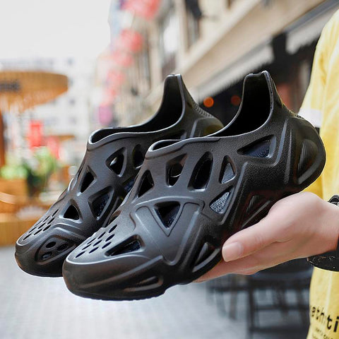 Trendy hole sandals-BS01516-Veeddydropshipping