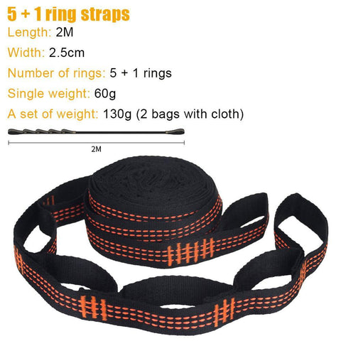 Hammock Straps Special Reinforced Polyester Straps-HA01626-Veeddydropshipping