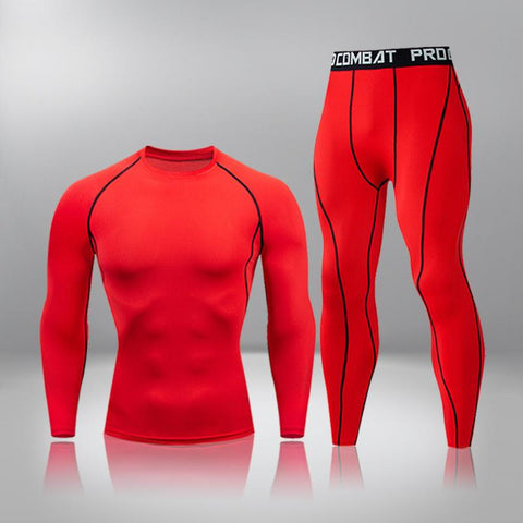 Warm First Layer Man Undrewear Set Compression Quick Drying-MF01541-Veeddydropshipping