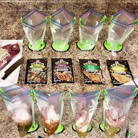 Adjustable Bag Clip Non Slip Baggy Rack Holder-HA00912-Veeddydropshipping
