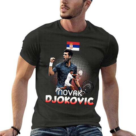Grand Slam Tennis Novak Oversized T-Shirt Branded-MF00036-Veeddydropshipping