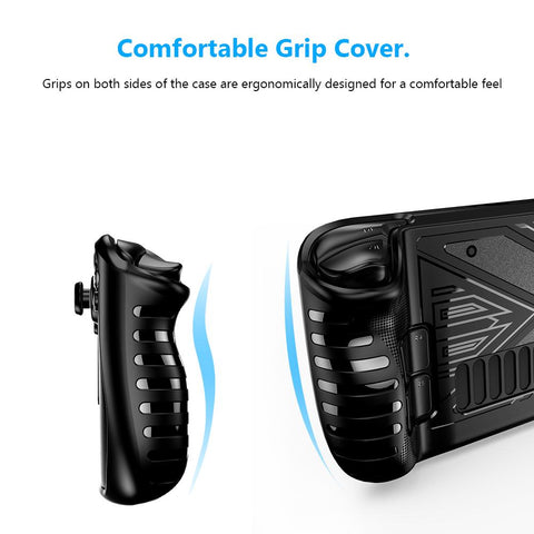 TPU Protective Case Fit for Valve Steam Deck Shockproof Anti-drop Anti Slip Game -CE01465-Veeddydropshipping