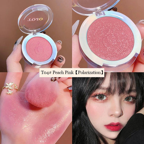 Shimmer Blush Powder Palette Cheek Rouge Makeup-BH00719-Veeddydropshipping
