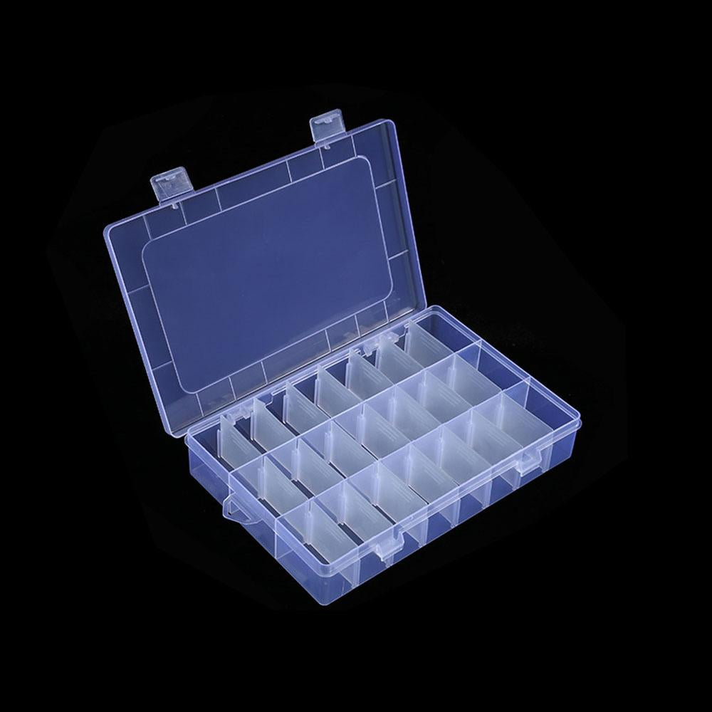 Container Plastic Box Practical Adjustable Compartment-HA00784-Veeddydropshipping