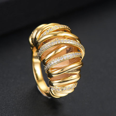 Shiny Charm Fingers Party Show Jewelry Ring -JW00425-Veeddydropshipping