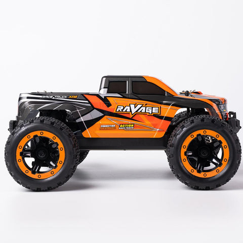 16889A-Pro 1/16 2.4G 4WD 45km/h RC Car Brushless Motor Vehicle with LED Light-TB01463-Veeddydropshipping