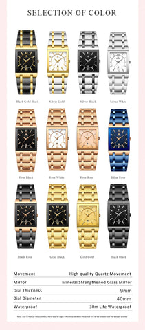 Watches Women Bracelet Square Quartz WristWatch-JW00957-Veeddydropshipping