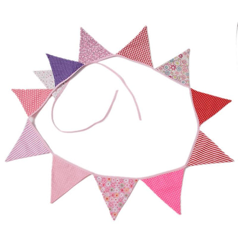 Colorful Fabric Flags DIY Home Room Decoration-HA00625-Veeddydropshipping