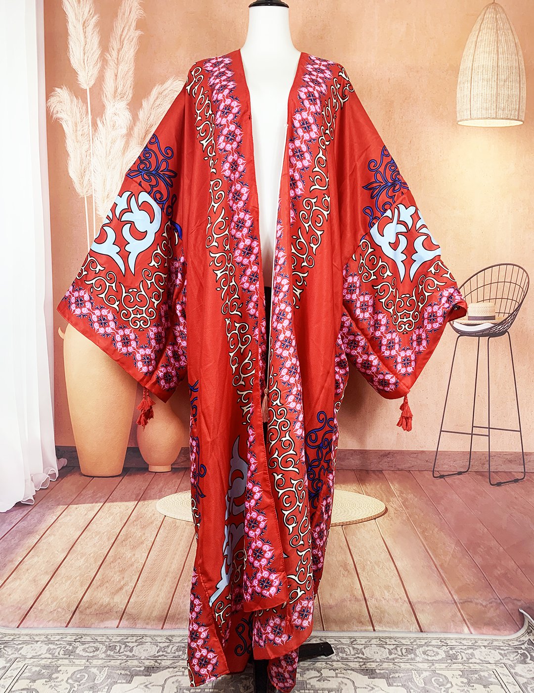 Fashion Europe Women Long Sleeve Duster Coat-WF01713-Veeddydropshipping