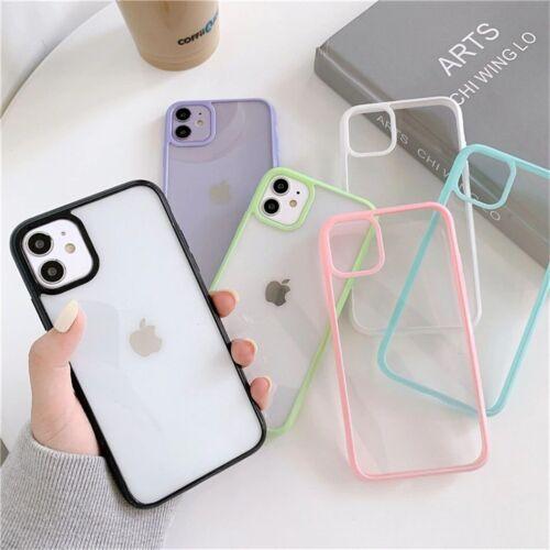 Case for iPhone 14 13 11 12 Pro Max Mini 7 8 SE XR Clear Shockproof Phone Cover-PA00098+Veeddydropshipping