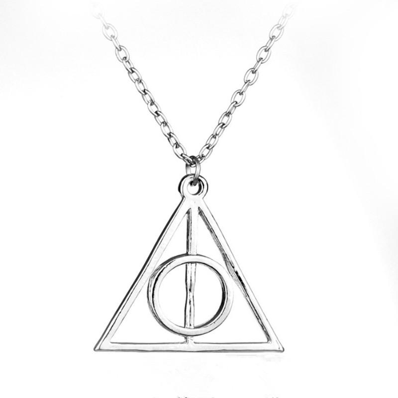 Triangle Pendant Character Movie Fashion Jewelry Necklace-JW01285-Veeddydropshipping