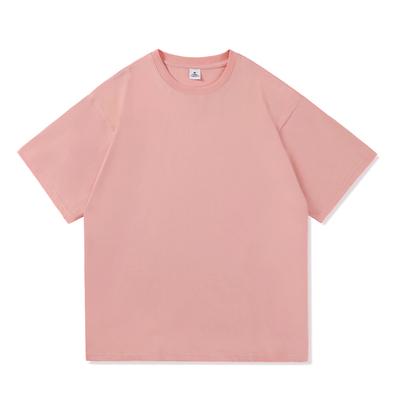 T Shirt Casual Solid Short Sleeve Classical Tee Mens 100% Cotton Oversized Hip-Hop Top -Veeddydropshipping