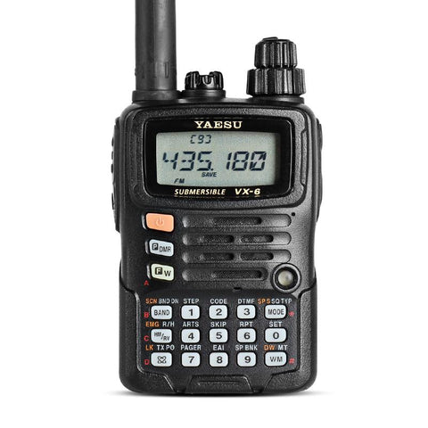 Yaesu VX-6R dual frequency waterproof handheld walkie-talkie -CE00600-Veeddydropshipping