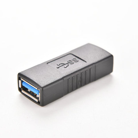 JETTING USB 3.0 Type A Female to A Female Connector Adapter AF to AF Coupler F/F Gender Changer Extender Converter for Laptop