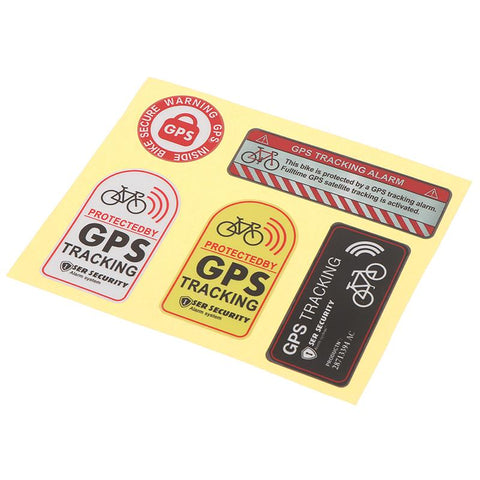 Bicycle Warning Stickers Anti-theft Stickers For-AM00921-Veeddydropshipping