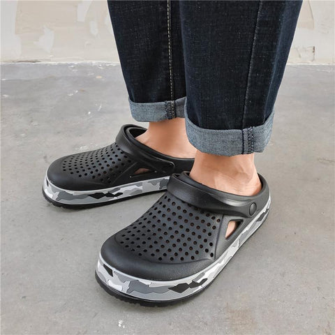 Hot Male Band Sandals Summer Slides Beach Swimming-BS01496-Veeddydropshipping