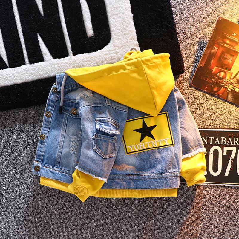 Spring Autumn Denim Jacket Boy Girl Korean Version-Veeddydropshipping